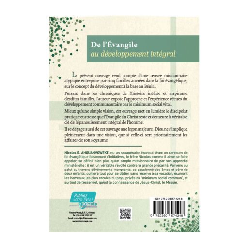 De l'Évangile au développement intégral - Nicolas S. Ahouanvoweke – Image 2