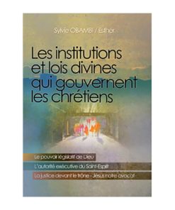 Les institutions et lois divines