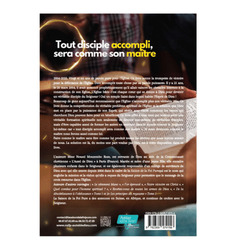 Tout disciple accompli sera comme son Maître, TOME I - Rose NOUSSI – Image 2