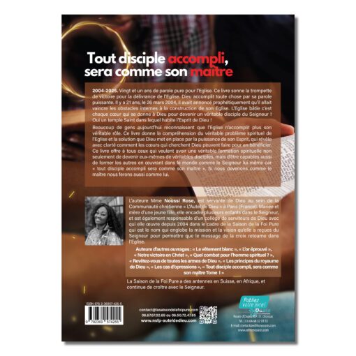 Tout disciple accompli sera comme son Maître, TOME II - Rose NOUSSI – Image 2